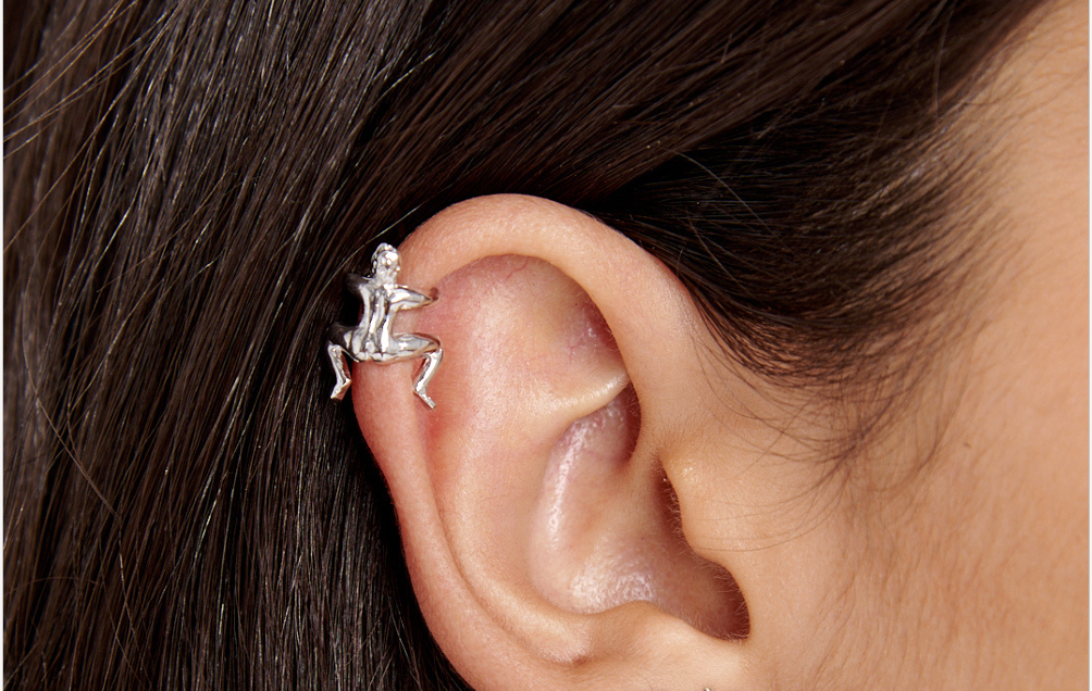 Sinful Humankind ear cuff #2