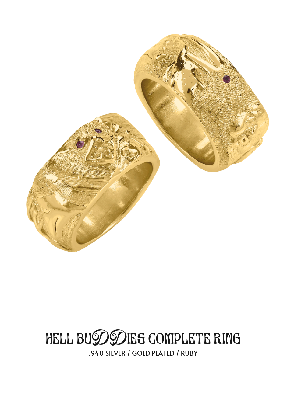 Hell buddies complete ring
