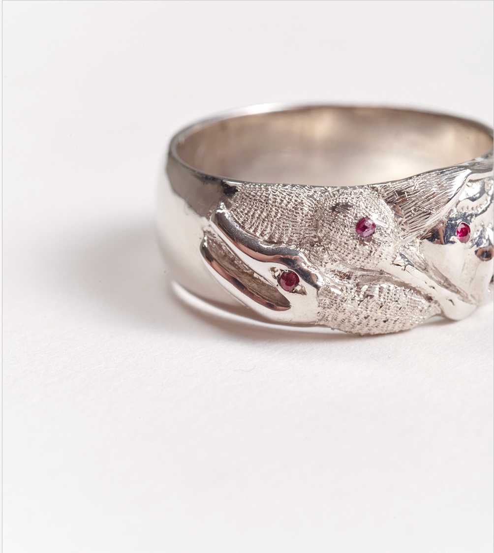 Hell buddies complete ring SILVER