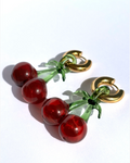 Arracadas PUFFED CHERRY
